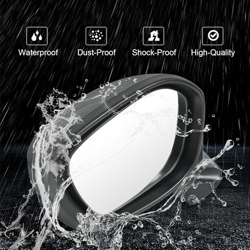 Door Mirror Left Driver Side Replacement For Honda Civic Sedan Hatchback 2022 2023 2024 2025, Replace HO1320351 Black 7Pins in Saudi Arabia