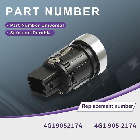 Start Stop/Engine Switch Button Replacement for Audi A6 /S6/Avant Quattro A7 RS7 Sportback 2011-2018 (4G1 905 217 A) in Saudi Arabia