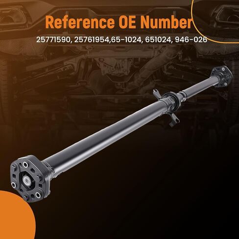 maXpeedingrods 65.906" Rear Drive Shaft Prop Shaft Driveshaft Assembly for Cadillac SRX 2004-2009 V6 3.6L Replace# 25771590, 25761954, 946-026 in Saudi Arabia