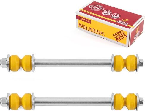 صنع في أوروبا - Metrix Premium 2 PCS Sway Bar Link Kit K700542 / K7275 يناسب الجزء الخلفي لـ 14-17 شيفروليه SS، 12-15 كامارو، يناسب الجزء الأمامي لـ 94-02 دودج رام 2500 RWD، 94-01 رام 1500 RWD، 95-10 فورد اكسبلورر in Saudi Arabia