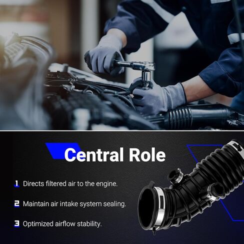 16576-JK21B Engine Air Intake Hose LH and RH For Infiniti G35 EX35 3.5L Replace# 16576-JK21A 16576-JK21B (Set of 2) in Saudi Arabia