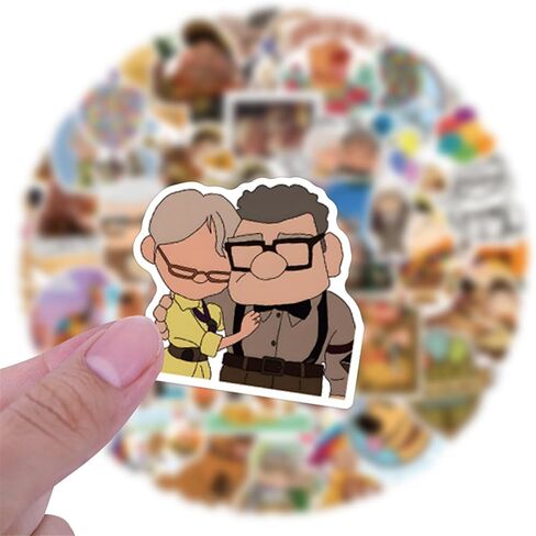 50Pcs Cute Cartoon Star War Character Stickers - Movie Decorative Waterproof Decal Stickers for Kids, Teens & Adults for Water Bottle Laptop Toy Sticker (Star War) in Saudi Arabia