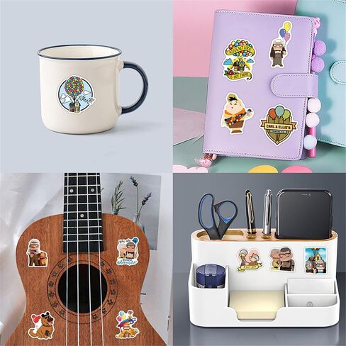 50Pcs Cute Cartoon Star War Character Stickers - Movie Decorative Waterproof Decal Stickers for Kids, Teens & Adults for Water Bottle Laptop Toy Sticker (Star War) in Saudi Arabia
