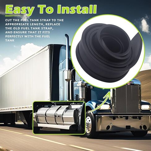 2 Inches (Length 6 Feet) Fuel Tank Strap Isolator Gas Tank Strap Replacement for Most Semi-Trailer Trucks Seal in Saudi Arabia