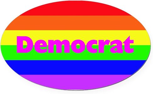 مغناطيس السيارة البيضاوي للمثليين من CafePress، مغناطيس ممتص الصدمات البيضاوي الأوروبي in Kuwait