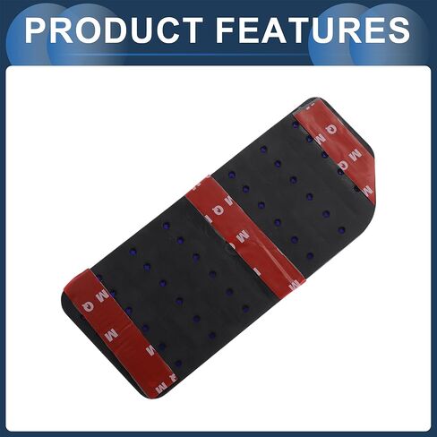 1 Pcs Automatic/Manual Footrest Pedals Cover Footrest Pedal Pads Foot Rest Dead Pedal Pad Cover for Honda Accord 2018-2021 Aluminum Alloy Blue in Saudi Arabia