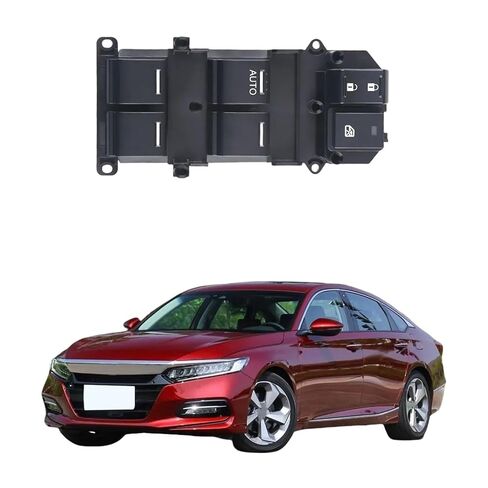 مفتاح طاقة رئيسي للنافذة متوافق مع Honda Accord 2008-2012 استبدال لوحة تبديل النافذة الجانبية للسائق 35750-TB0-H01 35750-TA0-A02 in Saudi Arabia