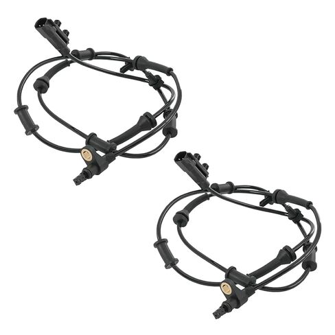 4PCS ABS Wheel Speed Sensor Front & Rear, Left & Right Compatible with 2007-2011 Jeep Wrangler 3.8L,2012-2018 Jeep Wrangler (JK) 3.6L Replaces 68003281AA 68003281AC 52060156AD 52125003AA in Saudi Arabia