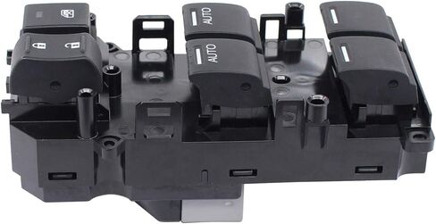 NewYall Front Left Driver Side Power Window Switch with Dual AUTO Button for Honda Pilot 2009-2015 Accord 2008-2012 in Saudi Arabia
