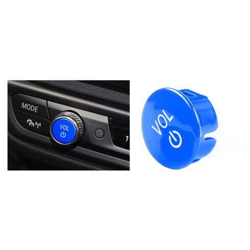 HBEIYO Car Volume Knob Button Cover Compatible with BMW 2 3 4 8 Series G14 G15 G16 G20 G21 G22 G23 X3M X4M X5M X6M X3 X4 X5 X6 Replacement Car Volume Control Knob-Red in Saudi Arabia