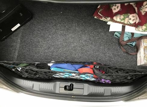 شبكة شحن منظم صندوق السيارة الخلفي لسيارة فورد موستانج 2015-2026 - شبكة شحن على شكل ظرف لسيارة كوبيه - شبكة مرنة ممتازة لتخزين صندوق السيارة - متوافقة مع موستانج in Kuwait