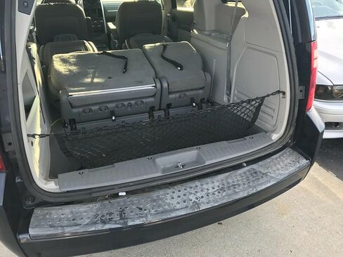 Rear Trunk Organizer Cargo Net for Dodge Grand Caravan 2008-2020 – Envelope Style Cargo Net for Van - Premium Mesh Elastic Car Trunk Organizer - Compatible with Grand Caravan in Saudi Arabia