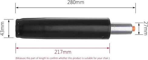 1PCS Heavy 11'' Pneumatic Rod Gas Lift Cylinder Chair Replacement Accessories Parts for Office Bar Computer Chairs in Saudi Arabia