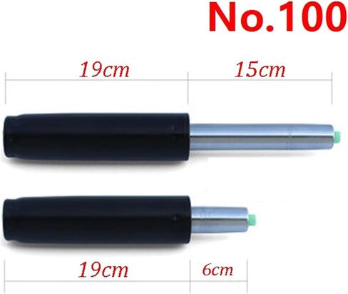 1PCS The 4th Generation Chair Lifter Hydraulic Rod Cylinder Replacement Pneumatic Shock Office Parts(No.60 Silver) in Saudi Arabia