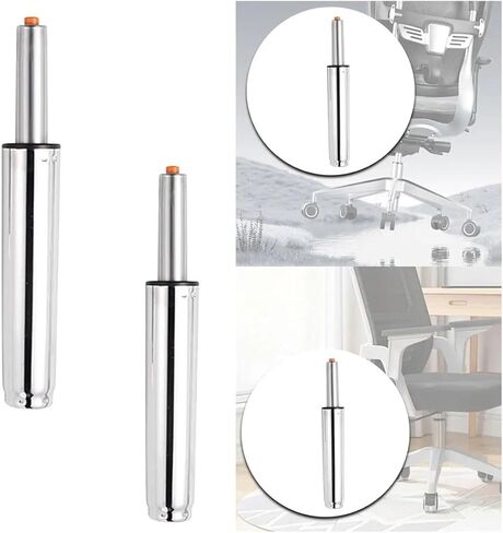 1PCS Chair Cylinder Replacement Gas Lift Sturdy, Iron, Swivel Seat Parts Universal Heavy Duty for Desk Chairs Bar Stool(272MM to 354MM) in Saudi Arabia