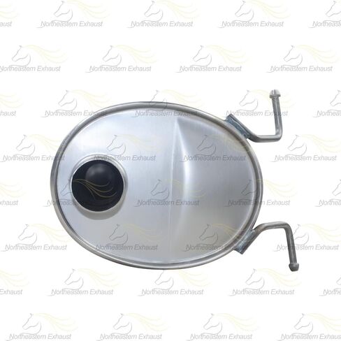 Northeastern Exhaust | Stainless Steel Exhaust Muffler Compatible for Ford Ranger 2004-2008 3.0L | Free Clamps Included | Automotive Replacement Part in Saudi Arabia