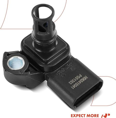 A-Premium Manifold Pressure (MAP) Sensor [4 Pins] Compatible with Chevrolet Equinox 2018-2019, Cruze 2017-2019 & GMC Terrain 2018-2019, 1.6L, Replace# 1247671 in Saudi Arabia