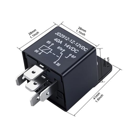 6 عبوات 5 دبابيس 12 فولت 40 أمبير مرحل متعدد الأغراض عالي التحمل - متوافق مع 00432101، 109748، 430-300، 00432100، 109748X، سيارة، قارب، Ariens EZR1440 EZR1540 EZR1640 in Kuwait