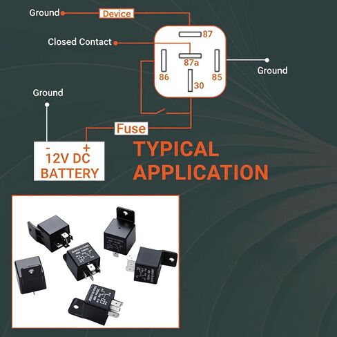 6 عبوات 5 دبابيس 12 فولت 40 أمبير مرحل متعدد الأغراض عالي التحمل - متوافق مع 00432101، 109748، 430-300، 00432100، 109748X، سيارة، قارب، Ariens EZR1440 EZR1540 EZR1640 in Kuwait