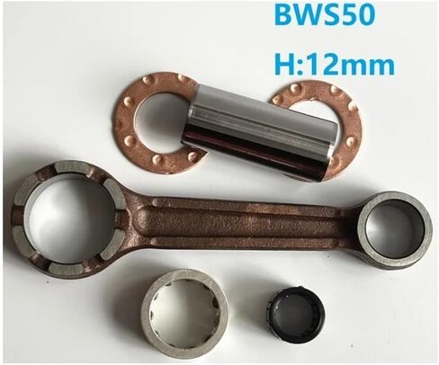 دراجة نارية BWS50 BWS 50 BWS100 4VP العمود المرفقي كرنك قضيب/قضيب توصيل/قضيب مناسب لأجزاء المحرك YA 50cc 100cc BWS 100 (BWS50) in Kuwait