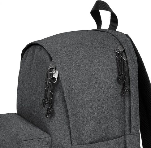 EASTPAK Day Office 31 L Laptop Backpack for 16-Inch Devices - Secure Business Travel Carry-On, Durable Commuter Rucksack with Hidden Pocket & Bottle Holder, Black Denim in Saudi Arabia