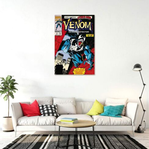 Venom - Marvel Comics Poster Print (Comic Cover - Lethal Protector) (Size: 24" x 36") in Saudi Arabia