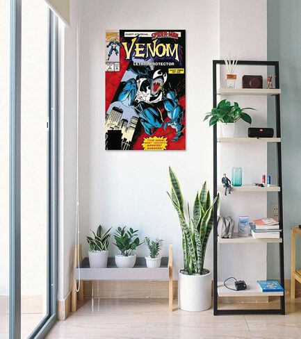 Venom - Marvel Comics Poster Print (Comic Cover - Lethal Protector) (Size: 24" x 36") in Saudi Arabia