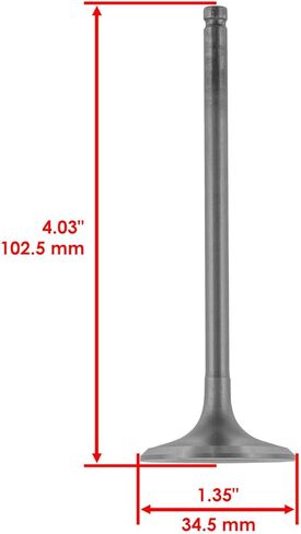 Caltric Intake and Exhaust Valve Kit Compatible with Honda Pioneer 700-4 SXS700M4 2014-2024 in Saudi Arabia