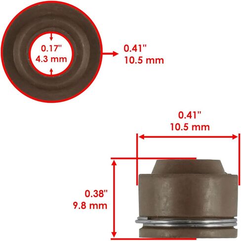Caltric Intake and Exhaust Valve Kit Compatible with Honda Pioneer 700-4 SXS700M4 2014-2024 in Saudi Arabia