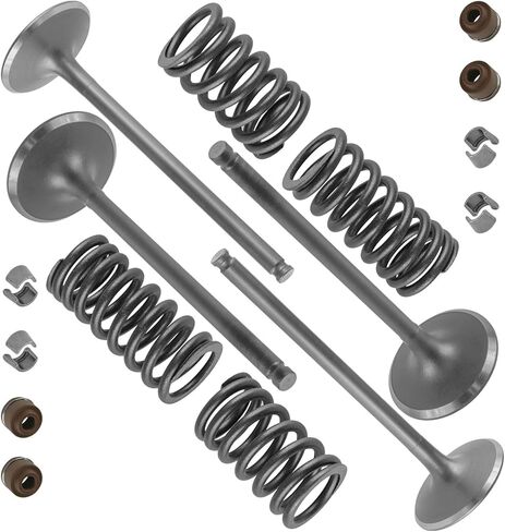 Caltric Intake and Exhaust Valve Kit Compatible with Honda Pioneer 700-4 SXS700M4 2014-2024 in Saudi Arabia