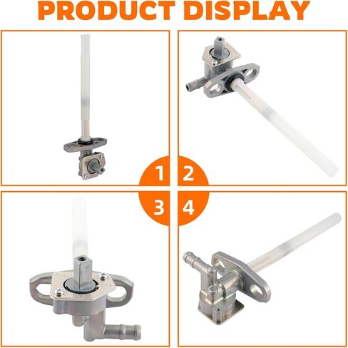 Fuel Valve Petcock with Lever 16950-HN7-003 Compatible with Honda Foreman 400 450 500 Foreman Rubicon 500 Rancher 350 420 Recon 250 TRX250 TRX350 TRX400 TRX420 TRX450 16963-HM8-000ZA in Saudi Arabia