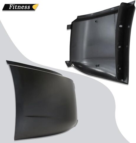 Front Corner Bumper Compatible with Volvo VNL 2018 2019 2020 2021 2022 2023 2024, Plastic Left & Right Pair Set, Replacement for VNL Series Semi Truck in Saudi Arabia