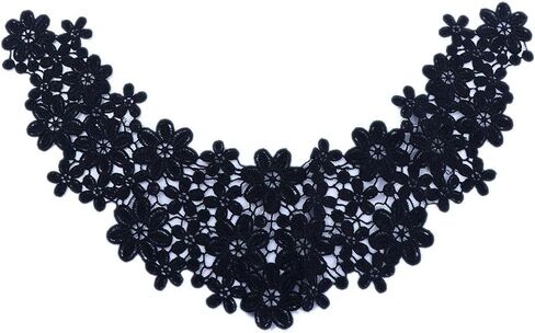 Lace Fabric Garment DIY Lace Collar Craft Sewing Supplies Wedding Floral Neckline in Saudi Arabia