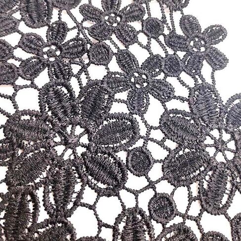 Lace Fabric Garment DIY Lace Collar Craft Sewing Supplies Wedding Floral Neckline in Saudi Arabia