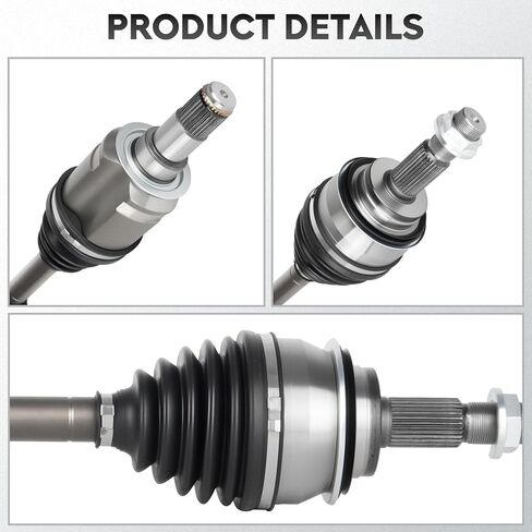 NEW Front CV Axle Shaft Assembly fits for Toyota 4Runner 2003-2022 4.0L 4.7L, for Tacoma 2005-2020 2.7L 3.5L 4.0L, for FJ Cruiser 07-14, for GX460 10-22&GX470 03-09, Driver and Passenger side, 2-Pack in Saudi Arabia