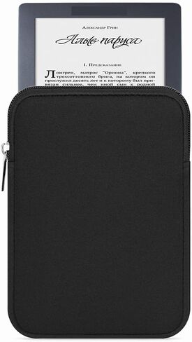 Zipper Sleeve Case Compatible with 2021 Kobo Libra 2 /Kobo Libra H2O 7inch Ebook 7'' ereader (Color : Black, Size : for Kobo Libra 2) in Saudi Arabia