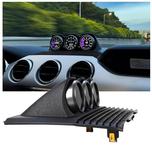 for Ford Mustang Performance Gauge 6th Gen 2015–2023 Tinted 7 Color Series Gauges Instrument Cluster Speedometer Upgrade in Saudi Arabia