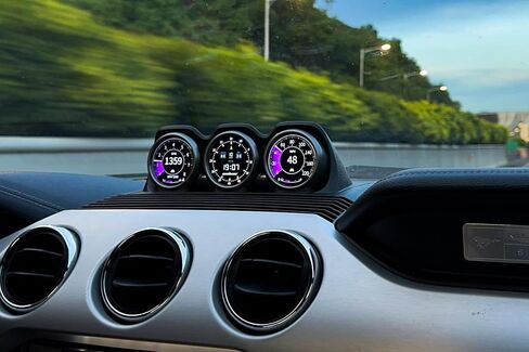 for Ford Mustang Performance Gauge 6th Gen 2015–2023 Tinted 7 Color Series Gauges Instrument Cluster Speedometer Upgrade in Saudi Arabia