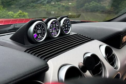 for Ford Mustang Performance Gauge 6th Gen 2015–2023 Tinted 7 Color Series Gauges Instrument Cluster Speedometer Upgrade in Saudi Arabia