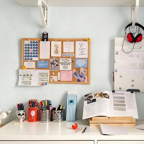 مجموعة أوراق ومشابك بأحجام متنوعة، 500 قطعة من مشابك المكتب المعدنية السوداء مجموعة أربطة مطاطية للمنزل والمدرسة واللوازم المكتبية in Kuwait