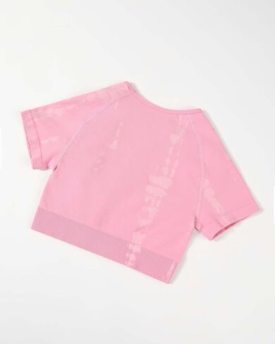 AUROLA Serpent Snake Seamless Workout T-Shirts for Women,Short Sleeve Crop Top Gym Yoga Athletic Shirts Tee in Kuwait