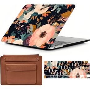 Shell Compatible with MacBook Air 13 inch Case 2025-2022 Model A3240 M4 A3113 M3 A2681 M2,Cute Plastic Laptop Case, Keyboard Skin and Portable Computer Bag for MacBook 13.6'', Plant Mountain in Kuwait