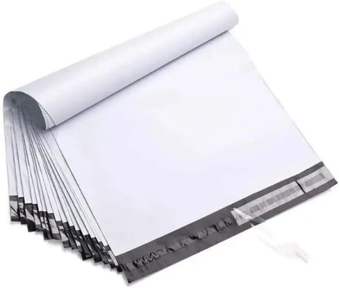 White Poly Mailers, Large Shipping Envelopes, Self-Sealing Mailing Bags, 30x36 Inches, 100 Pack in Saudi Arabia