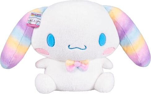 Jazwares Hello Kitty® and Friends، Hello Kitty® قطيفة ناعمة بألوان قوس قزح مقاس 60.96 سم - منتج سانريو مرخص رسميًا من سن 6 سنوات فما فوق in Saudi Arabia