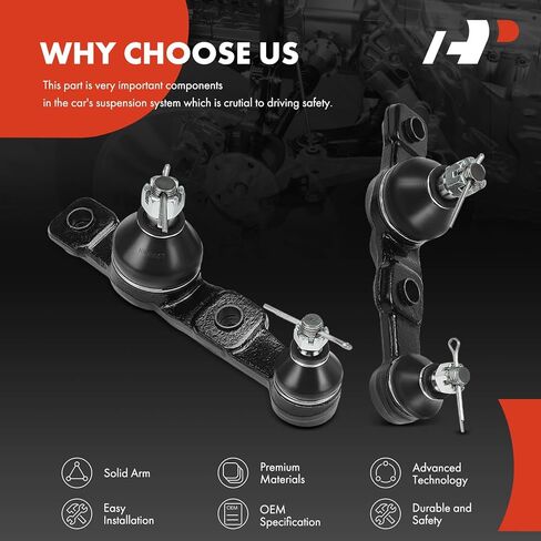 A-Premium 2 x Front Lower Ball Joints, Compatible with Lexus IS F, IS200t, IS250, IS300, IS350, IS500, GS200t, GS300, GS350, GS430, GS450h, GS460, RC200t, RC300, RC350 in Saudi Arabia