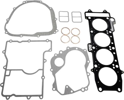 Crankcase,Crankcase Cover Fit for Kawasaki Ninja ZX-7R ZX7R 1996-2003 ZX-7RR 1996-1997 Motorcycle Cylinder Head Engine Cover Gasket Kits Set(Oil pan Gasket) in Saudi Arabia