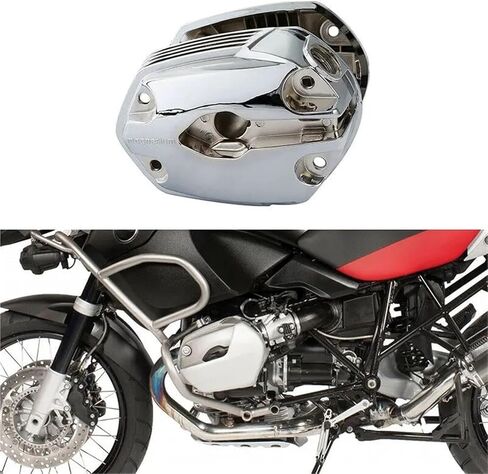Crankcase,Crankcase Cover Fit for BMW R1200R 2005-2010 R1200GS 2005-2009 R900RT R1200ST Motorcycle Cylinder Head Valve Cover Guard Crankcase(Style B Left) in Saudi Arabia