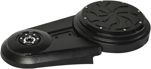 Crankcase,Crankcase Cover Fit for Greystone 250/300 Kingilla 300 Motorcycle Engine Flywheel Cove Resistant PC Belt Decoration Side Cap(Black) in Saudi Arabia