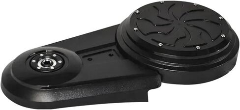 Crankcase,Crankcase Cover Fit for Greystone 250/300 Kingilla 300 Motorcycle Engine Flywheel Cove Resistant PC Belt Decoration Side Cap(Black) in Saudi Arabia