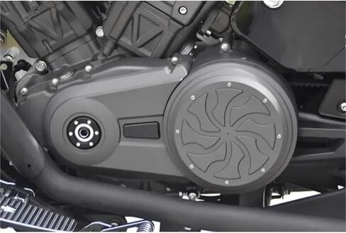 Crankcase,Crankcase Cover Fit for Greystone 250/300 Kingilla 300 Motorcycle Engine Flywheel Cove Resistant PC Belt Decoration Side Cap(Black) in Saudi Arabia
